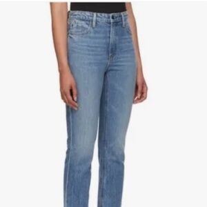 Alexander Wang Cult high rise straight leg jeans 28